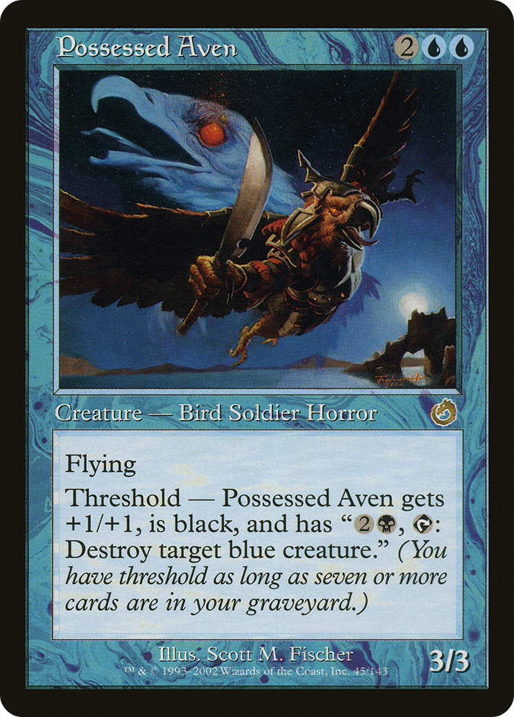 Possessed Aven (045) Foil - Torment