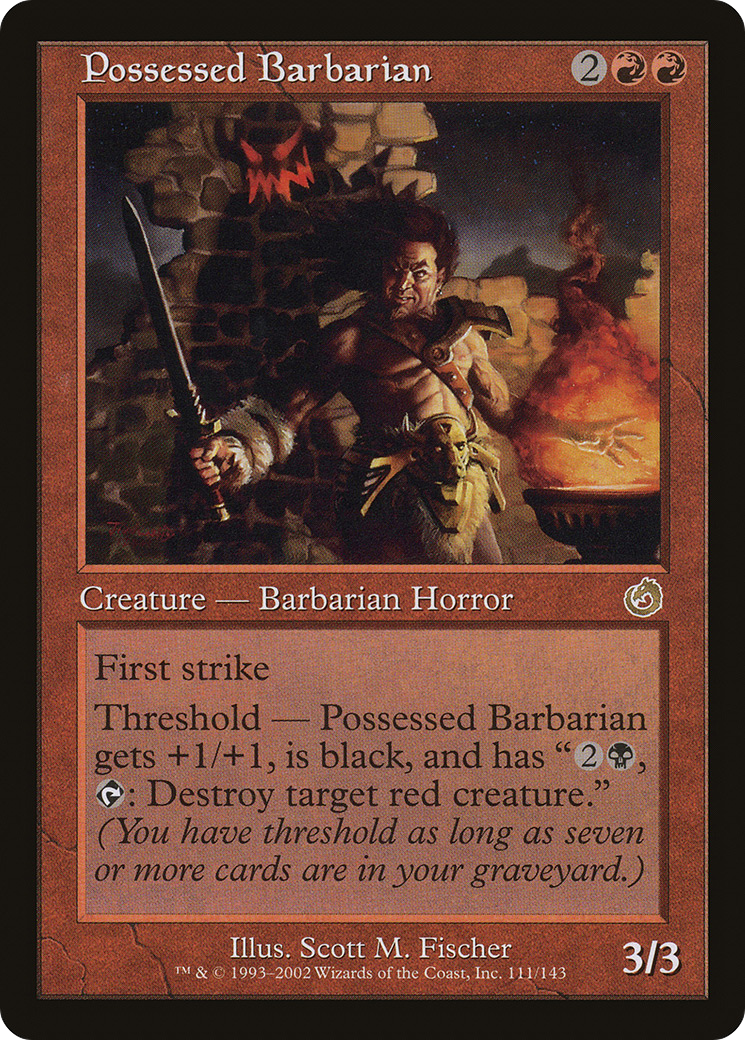Possessed Barbarian (111) - Torment