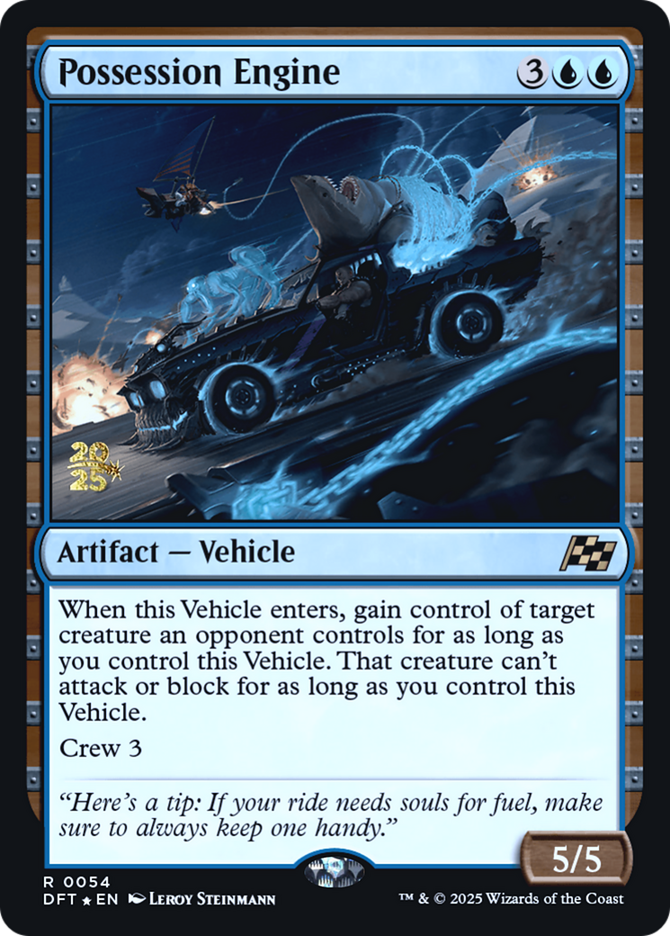 Possession Engine (Prerelease) (054) Foil - Aetherdrift