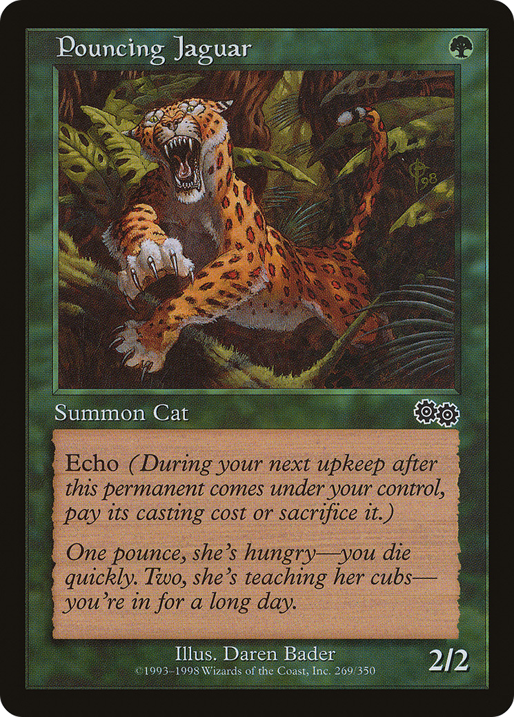 Pouncing Jaguar (269) - Urza's Saga
