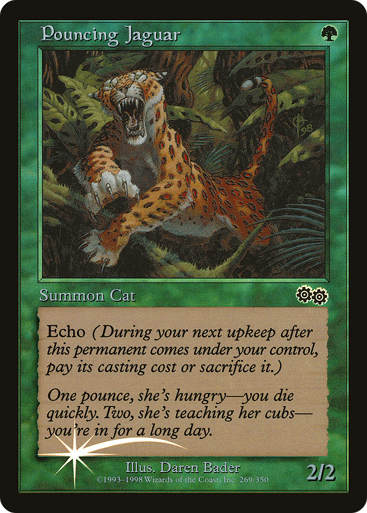 Pouncing Jaguar (USG-269) Foil - Arena League 1999