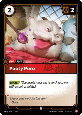 Pouty Poro (013) Foil - Origins