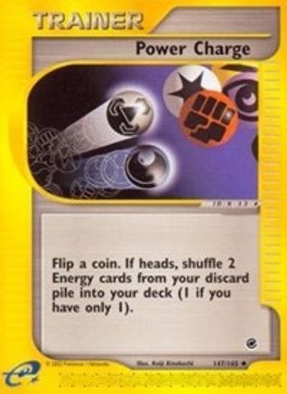 Power Charge (147) Reverse Holofoil - Expedition