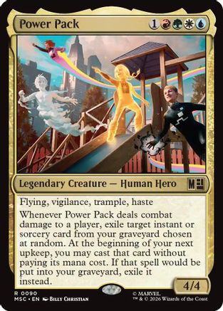 Power Pack (090) - Commander: Marvel Super Heroes