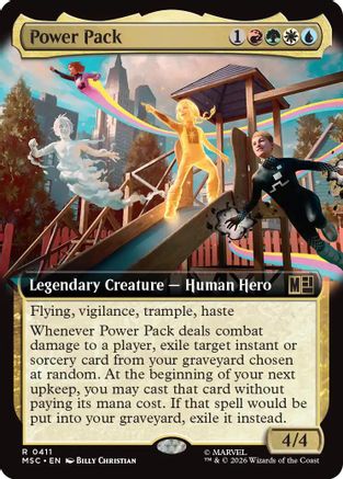 Power Pack (Extended Art) (411) - Commander: Marvel Super Heroes