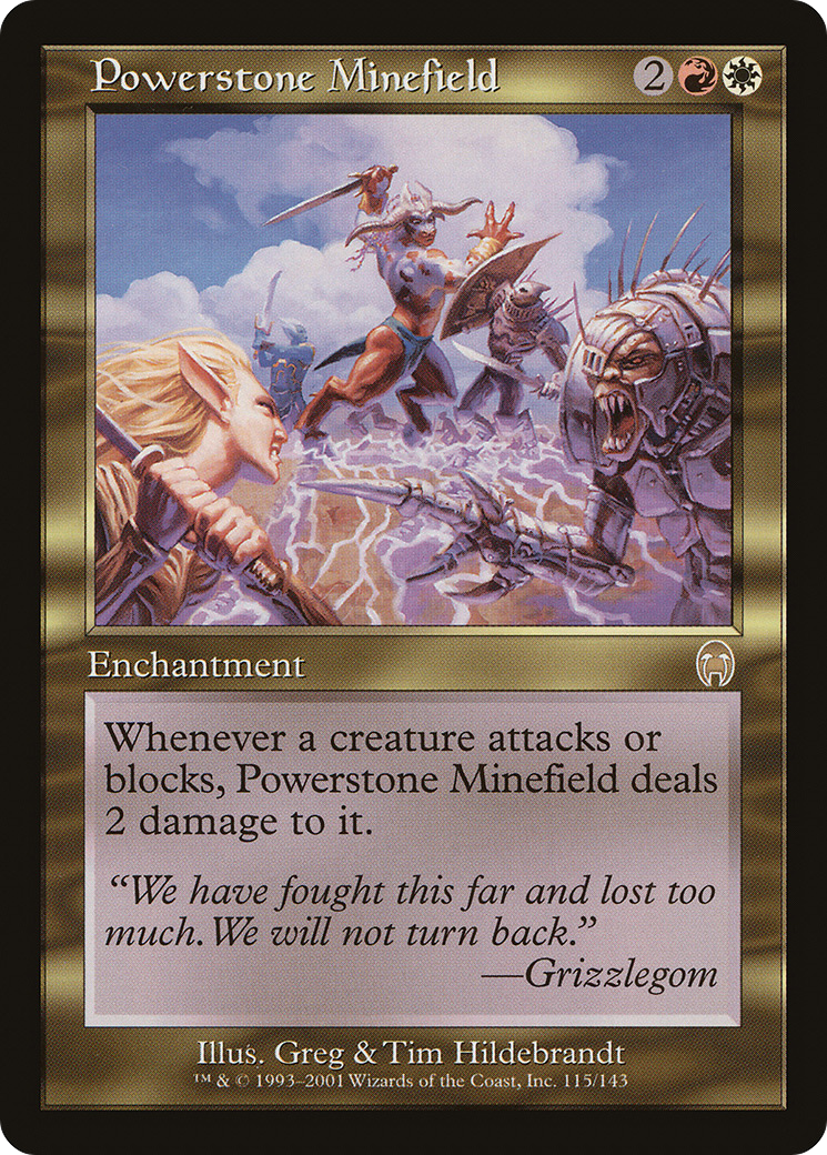 Powerstone Minefield (115) Foil - Apocalypse