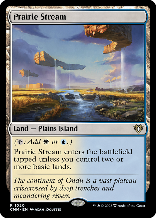 Prairie Stream (1020) - Commander Masters