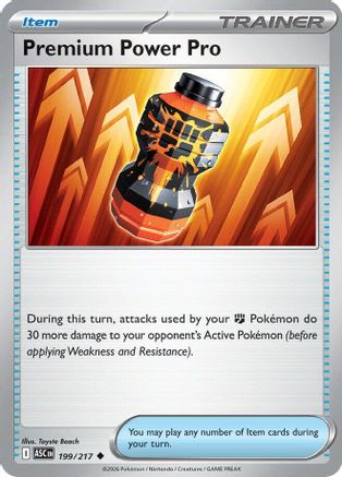Premium Power Pro (199) Reverse Holofoil - Ascended Heroes