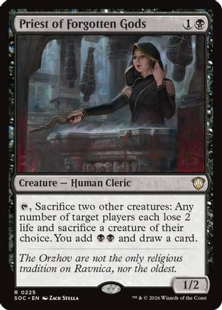 Priest of Forgotten Gods (225) - Commander: Secrets of Strixhaven
