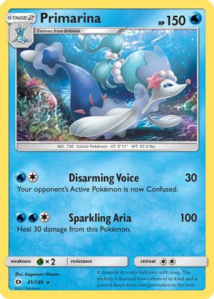 Primarina (41) - Sun & Moon
