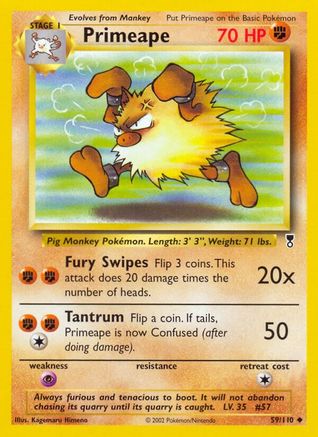 Primeape (59) - Legendary Collection