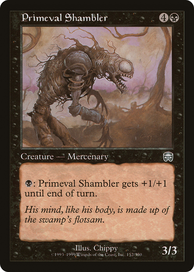 Primeval Shambler (152) - Mercadian Masques