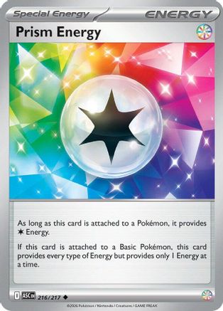 Prism Energy (216) Reverse Holofoil - Ascended Heroes