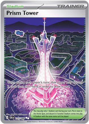 Prism Tower (Full Art) (111) Holofoil - Chaos Rising