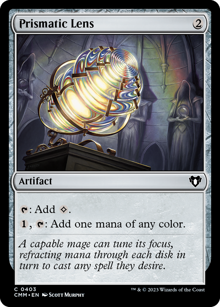 Prismatic Lens (403) Foil - Commander Masters
