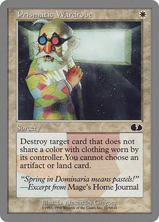 Prismatic Wardrobe (012) - Unglued
