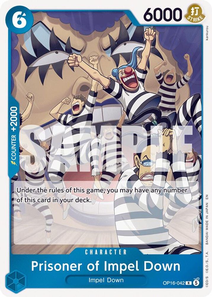 Prisoner of Impel Down (OP16-042) Foil