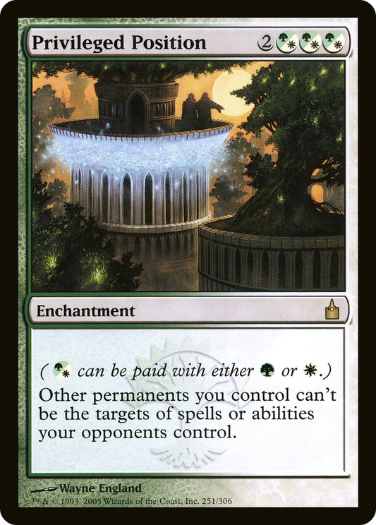 Privileged Position (251) - Ravnica: City of Guilds