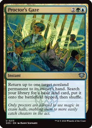 Proctor's Gaze (213) Foil - Secrets of Strixhaven
