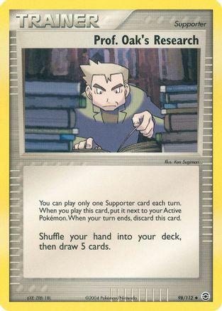 Prof. Oak's Research (98) - FireRed & LeafGreen