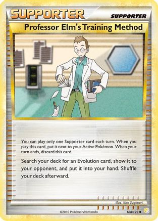 Professor Elm's Training Method (100) - HeartGold & SoulSilver