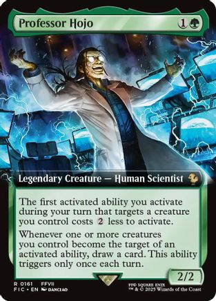 Professor Hojo (Extended Art) (161) - Commander: FINAL FANTASY