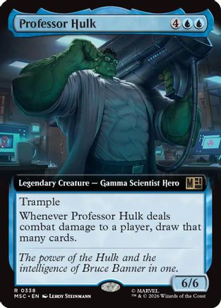 Professor Hulk (Extended Art) (338) - Commander: Marvel Super Heroes