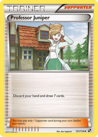 Professor Juniper (101) Reverse Holofoil - Black & White