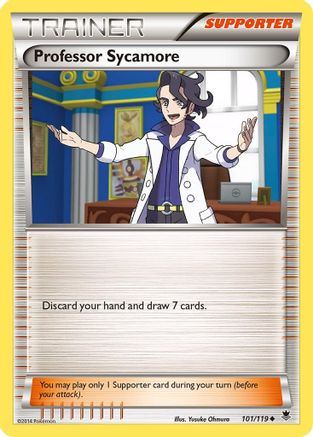 Professor Sycamore (101) Reverse Holofoil - Phantom Forces