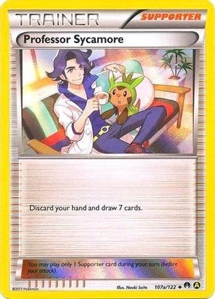 Professor Sycamore (107a) Holofoil - BREAKpoint