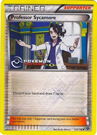 Professor Sycamore (122) Reverse Holofoil - Professor Program Promos