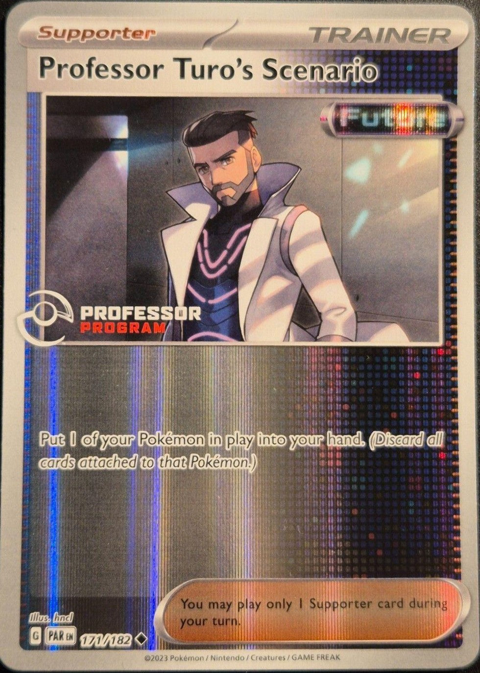 Professor Turo's Scenario (Professor Program) (177) Holofoil - League & Championship Cards