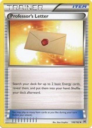Professor's Letter (146) Reverse Holofoil - BREAKthrough