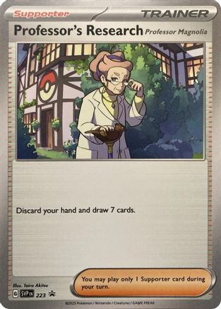 Professor's Research (223) - Black Star Promos