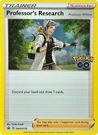 Professor's Research (SWSH178) Holofoil - Black Star Promos