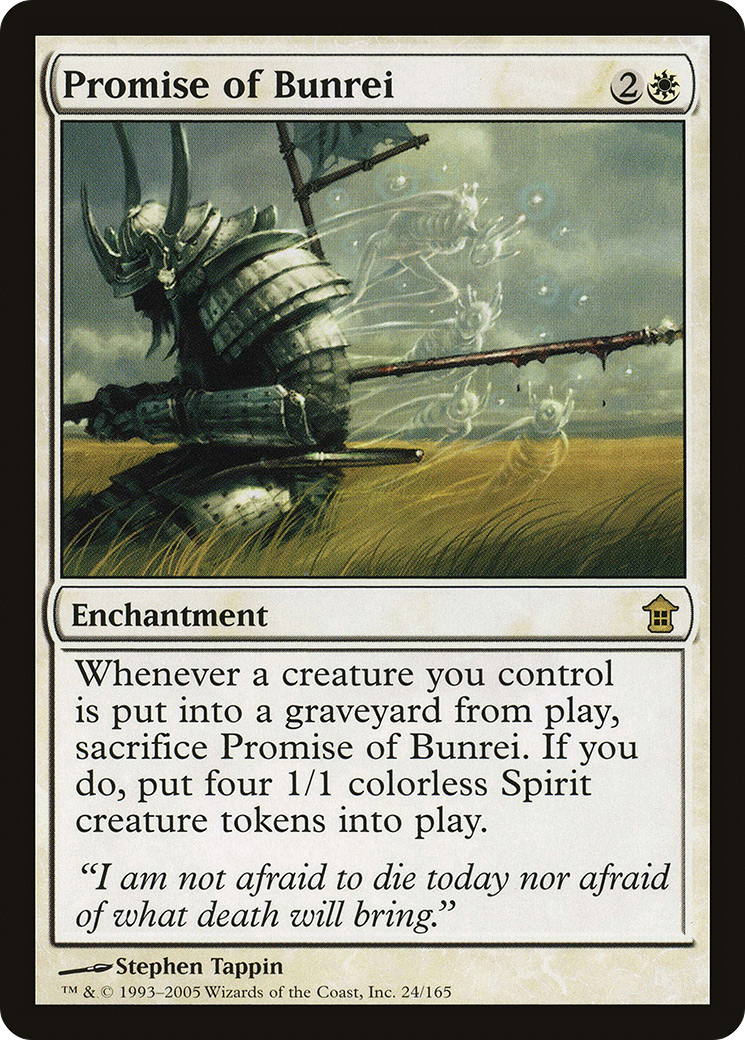 Promise of Bunrei (024) Foil - Saviors of Kamigawa