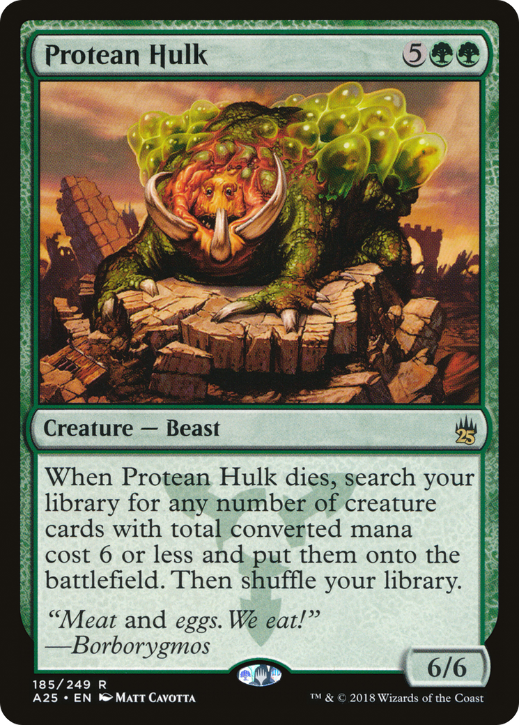 Protean Hulk (185) Foil - Masters 25