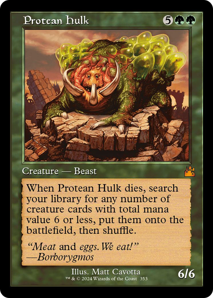 Protean Hulk (Retro) (353) - Ravnica Remastered