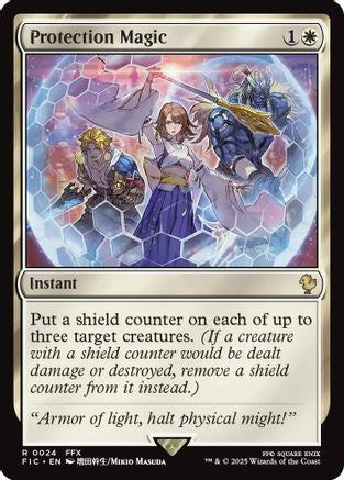 Protection Magic (024) Surge Foil - Commander: FINAL FANTASY