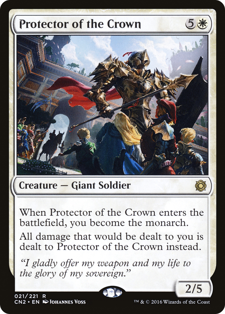 Protector of the Crown (021) Foil - Conspiracy: Take the Crown