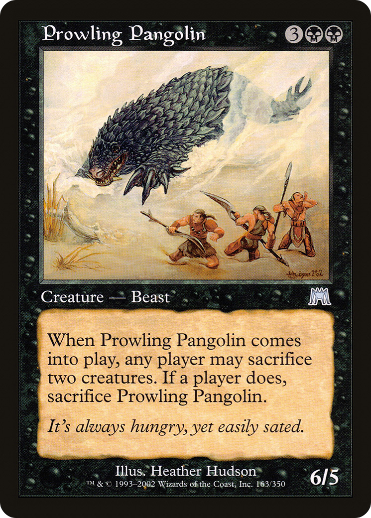Prowling Pangolin (163) Foil - Onslaught