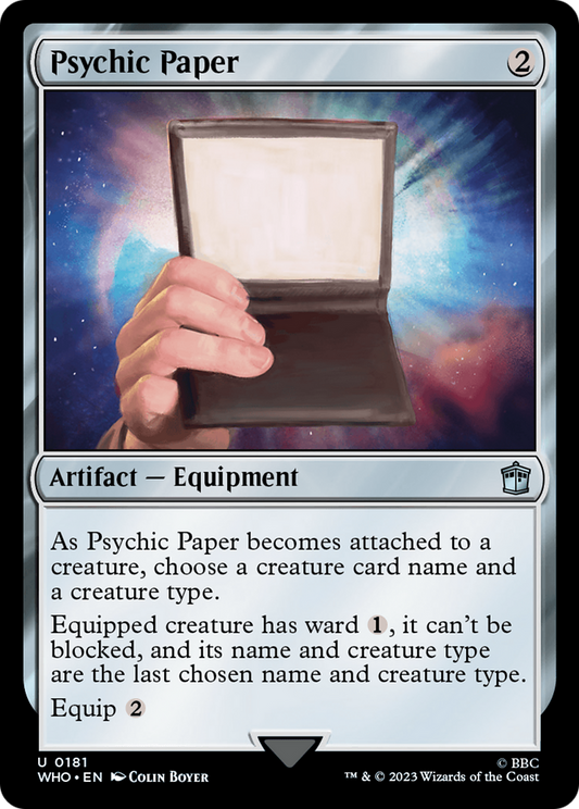 Psychic Paper (181) - Doctor Who