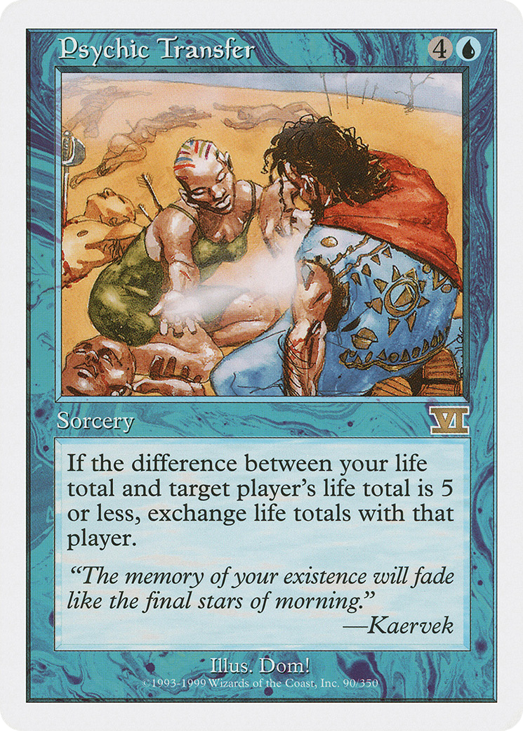 Psychic Transfer (090) - Classic Sixth Edition