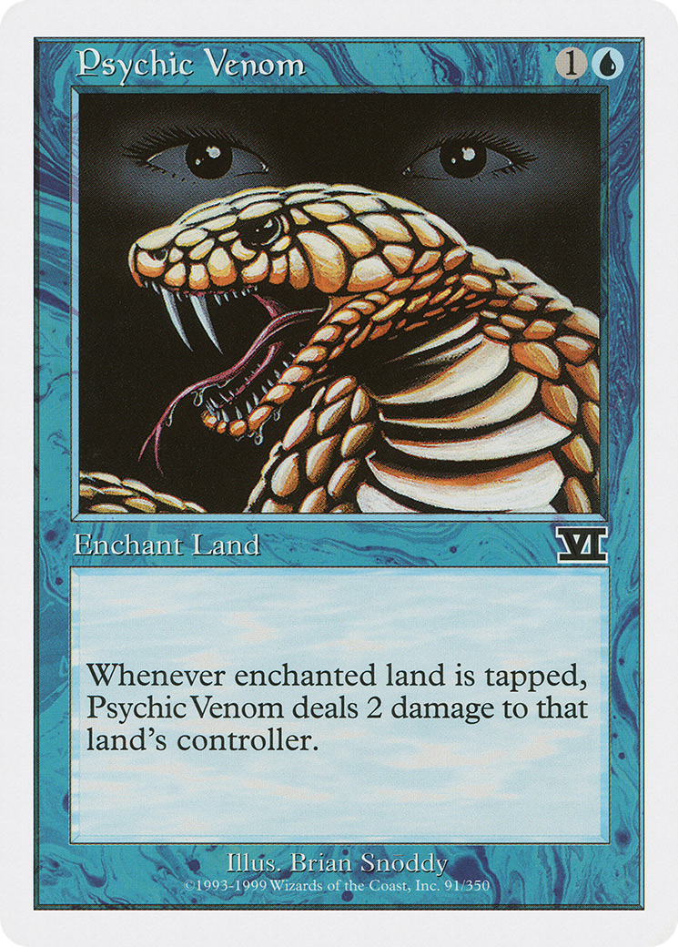 Psychic Venom (091) - Classic Sixth Edition
