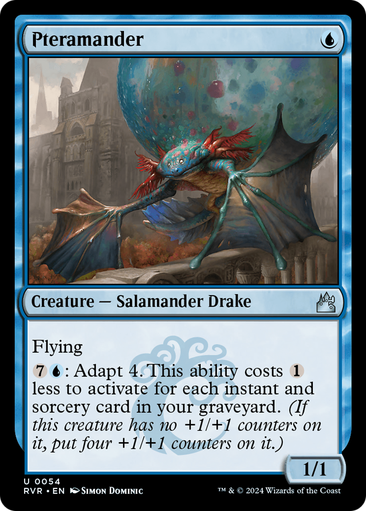 Pteramander (054) Foil - Ravnica Remastered