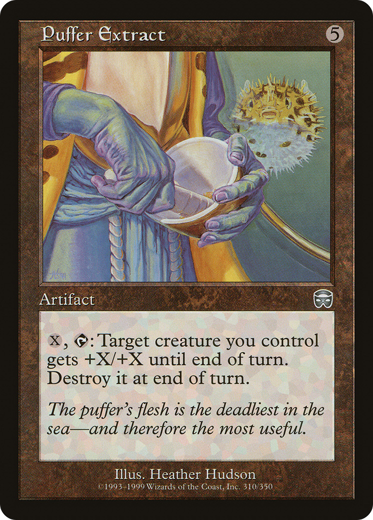 Puffer Extract (310) Foil - Mercadian Masques
