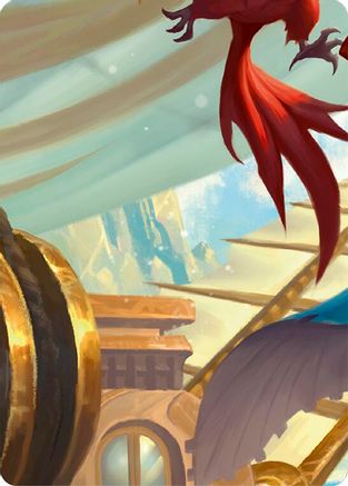 Puffin, Full Steam Ahead // Marlynn, Treasure Hunter Art Card (Middle Left) - GEM Pack