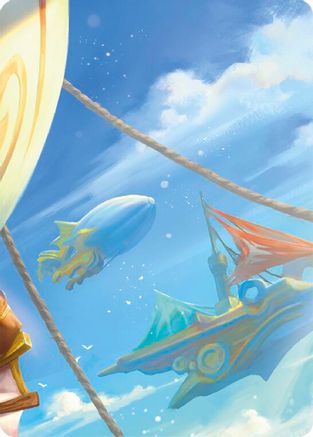 Puffin, Full Steam Ahead // Marlynn, Treasure Hunter Art Card (Middle Right) - GEM Pack