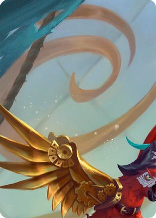 Puffin, Full Steam Ahead // Marlynn, Treasure Hunter Art Card (Top Left) - GEM Pack