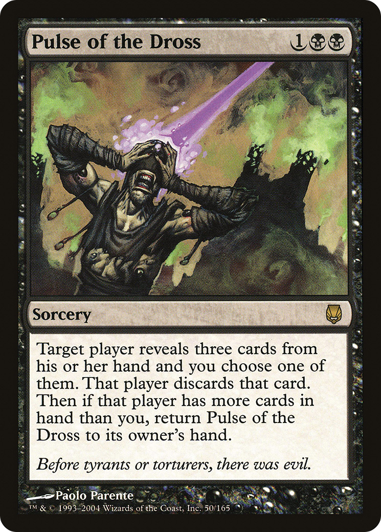 Pulse of the Dross (050) Foil - Darksteel